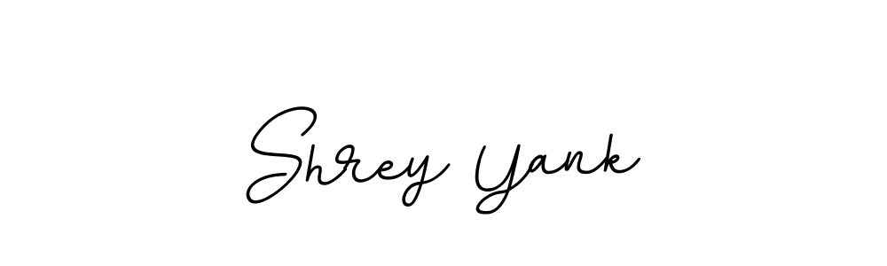 It looks lik you need a new signature style for name Shrey Yank. Design unique handwritten (BallpointsItalic-DORy9) signature with our free signature maker in just a few clicks. Shrey Yank signature style 11 images and pictures png