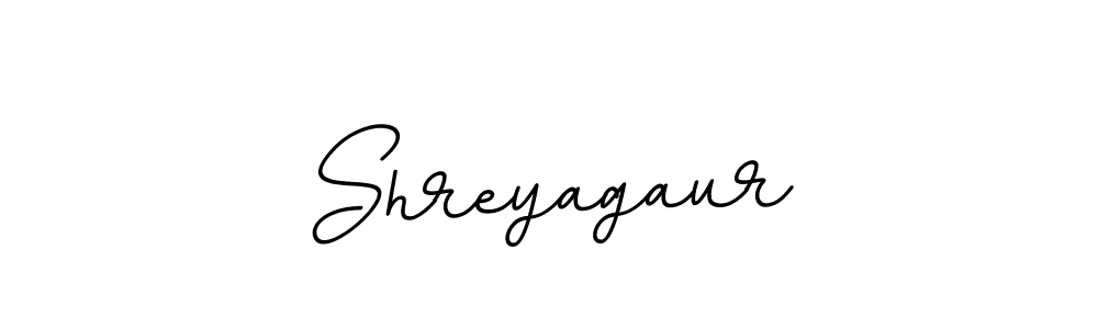 You should practise on your own different ways (BallpointsItalic-DORy9) to write your name (Shreyagaur) in signature. don't let someone else do it for you. Shreyagaur signature style 11 images and pictures png