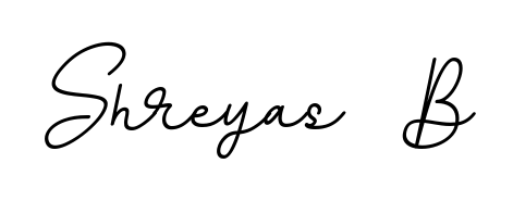 Explore multiple handwriting variations for Shreyas  B including this stunning BallpointsItalic-DORy9 design. Free to use across all platforms. Shreyas  B signature style 11 images and pictures png