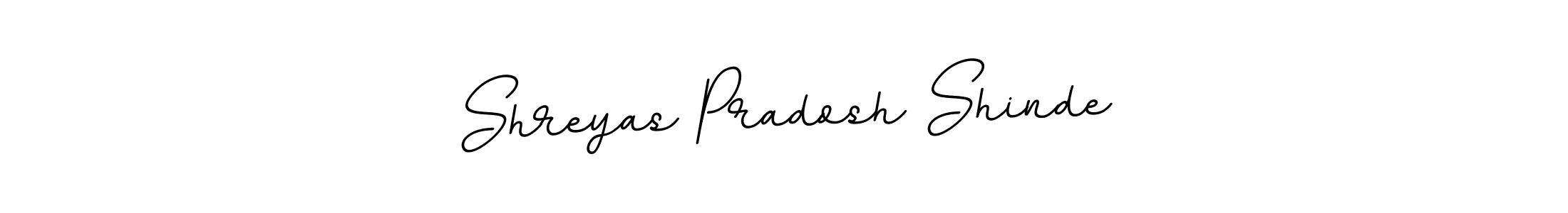 Shreyas Pradosh Shinde stylish signature style. Best Handwritten Sign (BallpointsItalic-DORy9) for my name. Handwritten Signature Collection Ideas for my name Shreyas Pradosh Shinde. Shreyas Pradosh Shinde signature style 11 images and pictures png