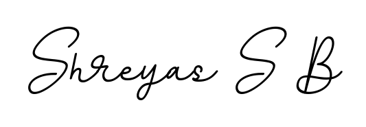 The BallpointsItalic-DORy9 handwriting style adds charm and authenticity to name Shreyas S B. A wonderful choice for personal thank-you notes. Shreyas S B signature style 11 images and pictures png