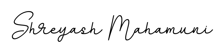 Practice writing Shreyash Mahamuni with the flow of BallpointsItalic-DORy9 lettering. A fantastic source of inspiration for developing your personal signature style. Shreyash Mahamuni signature style 11 images and pictures png