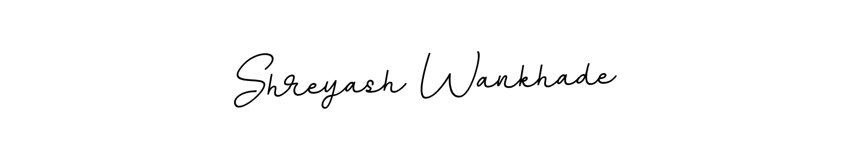 Also we have Shreyash Wankhade name is the best signature style. Create professional handwritten signature collection using BallpointsItalic-DORy9 autograph style. Shreyash Wankhade signature style 11 images and pictures png