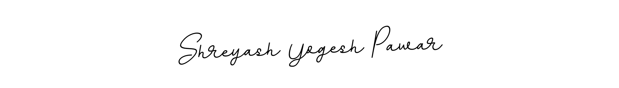 Use a signature maker to create a handwritten signature online. With this signature software, you can design (BallpointsItalic-DORy9) your own signature for name Shreyash Yogesh Pawar. Shreyash Yogesh Pawar signature style 11 images and pictures png