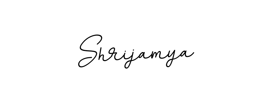 Create a beautiful signature design for name Shrijamya. With this signature (BallpointsItalic-DORy9) fonts, you can make a handwritten signature for free. Shrijamya signature style 11 images and pictures png