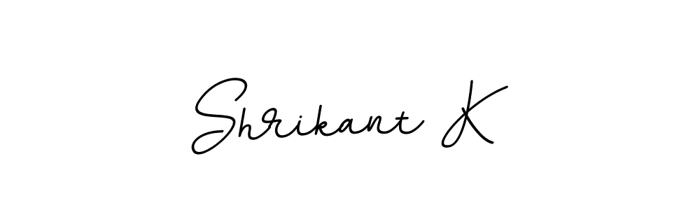 Make a beautiful signature design for name Shrikant K. Use this online signature maker to create a handwritten signature for free. Shrikant K signature style 11 images and pictures png