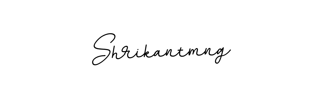 You should practise on your own different ways (BallpointsItalic-DORy9) to write your name (Shrikantmng) in signature. don't let someone else do it for you. Shrikantmng signature style 11 images and pictures png