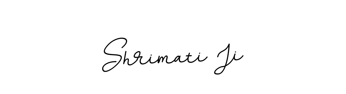 How to make Shrimati Ji signature? BallpointsItalic-DORy9 is a professional autograph style. Create handwritten signature for Shrimati Ji name. Shrimati Ji signature style 11 images and pictures png