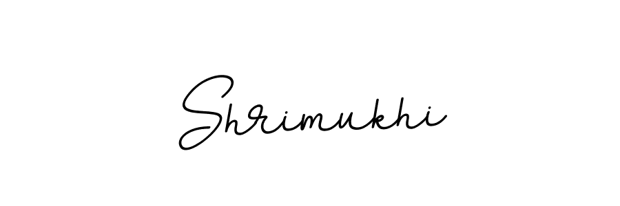 The best way (BallpointsItalic-DORy9) to make a short signature is to pick only two or three words in your name. The name Shrimukhi include a total of six letters. For converting this name. Shrimukhi signature style 11 images and pictures png