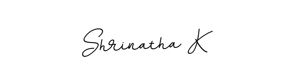 The best way (BallpointsItalic-DORy9) to make a short signature is to pick only two or three words in your name. The name Shrinatha K include a total of six letters. For converting this name. Shrinatha K signature style 11 images and pictures png