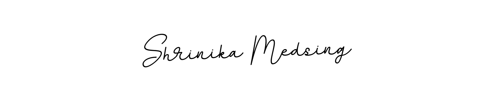 Check out images of Autograph of Shrinika Medsing name. Actor Shrinika Medsing Signature Style. BallpointsItalic-DORy9 is a professional sign style online. Shrinika Medsing signature style 11 images and pictures png