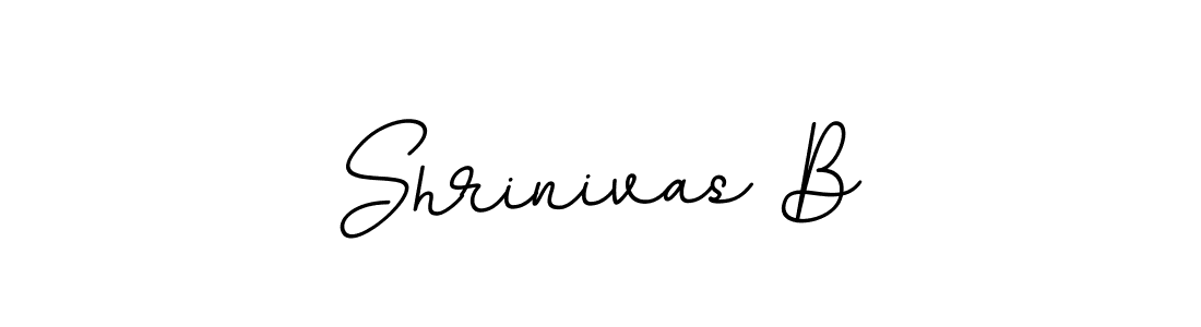 It looks lik you need a new signature style for name Shrinivas B. Design unique handwritten (BallpointsItalic-DORy9) signature with our free signature maker in just a few clicks. Shrinivas B signature style 11 images and pictures png