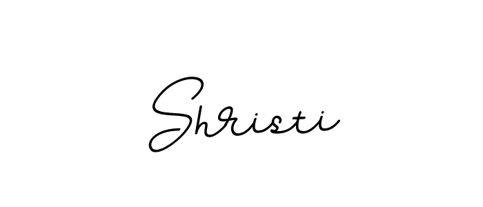 Design your own signature with our free online signature maker. With this signature software, you can create a handwritten (BallpointsItalic-DORy9) signature for name Shristi. Shristi signature style 11 images and pictures png