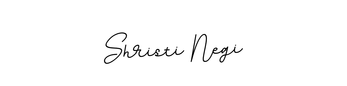 Use a signature maker to create a handwritten signature online. With this signature software, you can design (BallpointsItalic-DORy9) your own signature for name Shristi Negi. Shristi Negi signature style 11 images and pictures png