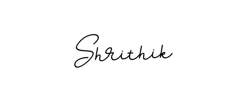 Make a beautiful signature design for name Shrithik. With this signature (BallpointsItalic-DORy9) style, you can create a handwritten signature for free. Shrithik signature style 11 images and pictures png