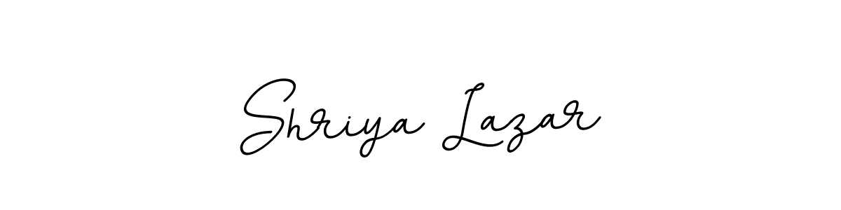 The best way (BallpointsItalic-DORy9) to make a short signature is to pick only two or three words in your name. The name Shriya Lazar include a total of six letters. For converting this name. Shriya Lazar signature style 11 images and pictures png