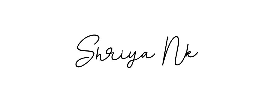 You can use this online signature creator to create a handwritten signature for the name Shriya Nk. This is the best online autograph maker. Shriya Nk signature style 11 images and pictures png