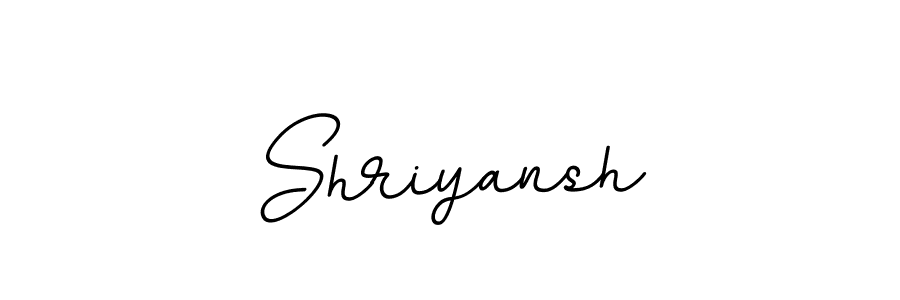 It looks lik you need a new signature style for name Shriyansh. Design unique handwritten (BallpointsItalic-DORy9) signature with our free signature maker in just a few clicks. Shriyansh signature style 11 images and pictures png