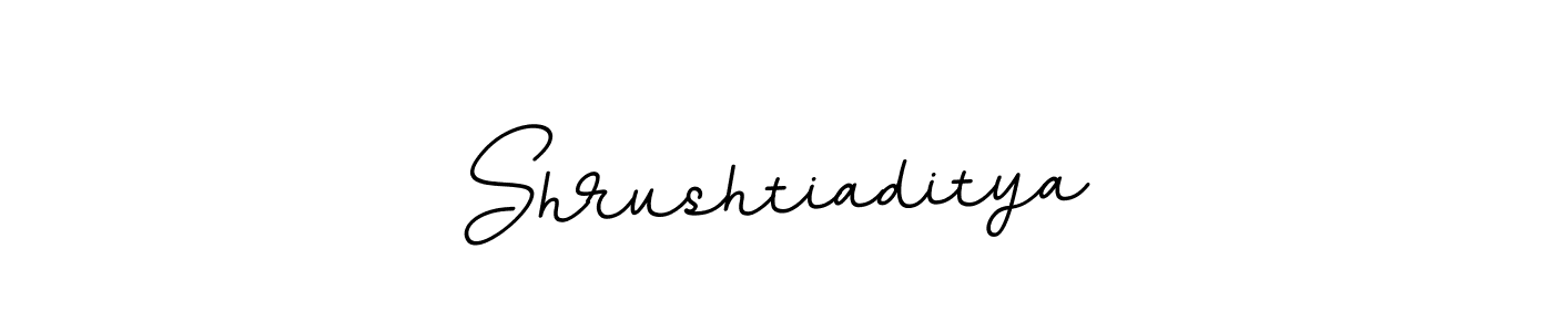 if you are searching for the best signature style for your name Shrushtiaditya. so please give up your signature search. here we have designed multiple signature styles  using BallpointsItalic-DORy9. Shrushtiaditya signature style 11 images and pictures png