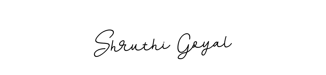 Make a beautiful signature design for name Shruthi Goyal. Use this online signature maker to create a handwritten signature for free. Shruthi Goyal signature style 11 images and pictures png