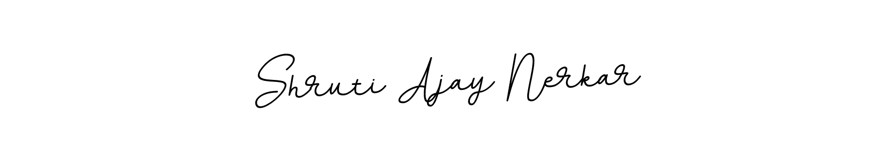 Once you've used our free online signature maker to create your best signature BallpointsItalic-DORy9 style, it's time to enjoy all of the benefits that Shruti Ajay Nerkar name signing documents. Shruti Ajay Nerkar signature style 11 images and pictures png