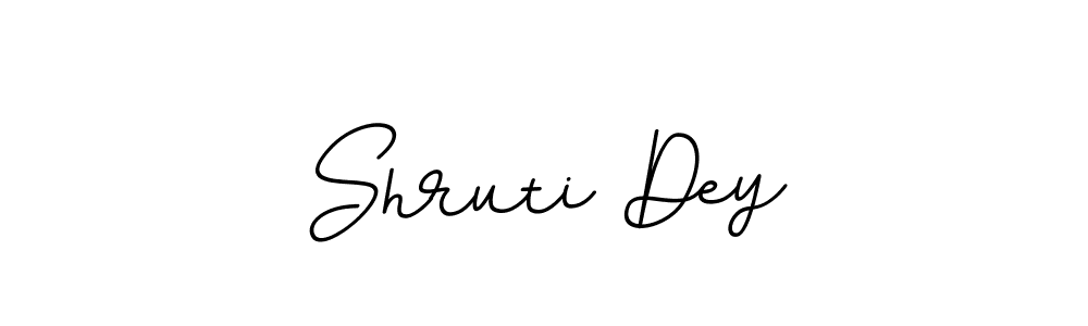 Design your own signature with our free online signature maker. With this signature software, you can create a handwritten (BallpointsItalic-DORy9) signature for name Shruti Dey. Shruti Dey signature style 11 images and pictures png