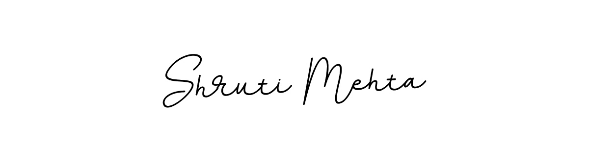 Shruti Mehta stylish signature style. Best Handwritten Sign (BallpointsItalic-DORy9) for my name. Handwritten Signature Collection Ideas for my name Shruti Mehta. Shruti Mehta signature style 11 images and pictures png