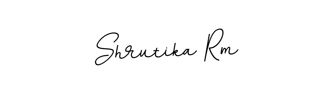 Create a beautiful signature design for name Shrutika Rm. With this signature (BallpointsItalic-DORy9) fonts, you can make a handwritten signature for free. Shrutika Rm signature style 11 images and pictures png