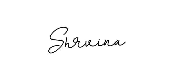 Make a beautiful signature design for name Shrvina. With this signature (BallpointsItalic-DORy9) style, you can create a handwritten signature for free. Shrvina signature style 11 images and pictures png