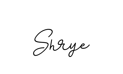 Create a beautiful signature design for name Shrye. With this signature (BallpointsItalic-DORy9) fonts, you can make a handwritten signature for free. Shrye signature style 11 images and pictures png