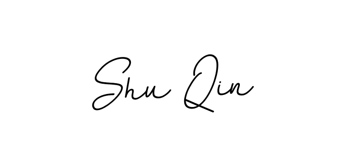 The best way (BallpointsItalic-DORy9) to make a short signature is to pick only two or three words in your name. The name Shu Qin include a total of six letters. For converting this name. Shu Qin signature style 11 images and pictures png