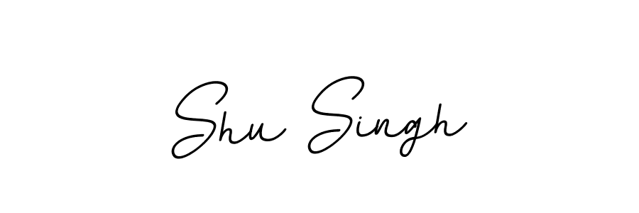 Use a signature maker to create a handwritten signature online. With this signature software, you can design (BallpointsItalic-DORy9) your own signature for name Shu Singh. Shu Singh signature style 11 images and pictures png