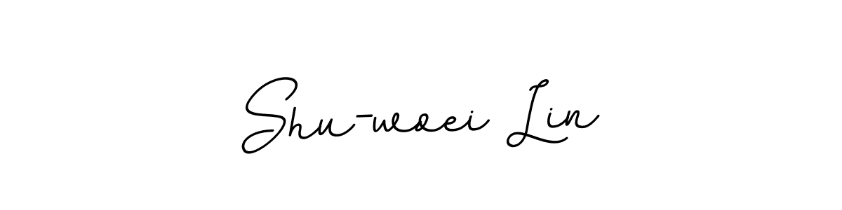 Also You can easily find your signature by using the search form. We will create Shu-woei Lin name handwritten signature images for you free of cost using BallpointsItalic-DORy9 sign style. Shu-woei Lin signature style 11 images and pictures png