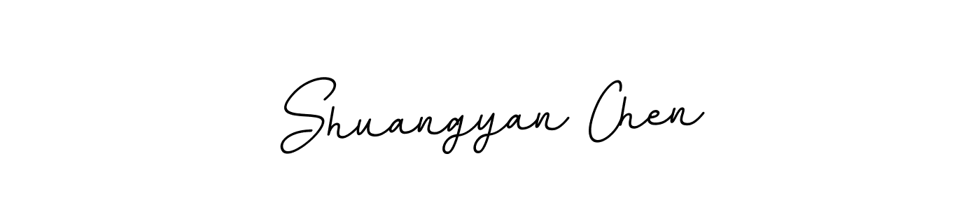 How to make Shuangyan Chen signature? BallpointsItalic-DORy9 is a professional autograph style. Create handwritten signature for Shuangyan Chen name. Shuangyan Chen signature style 11 images and pictures png