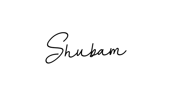 How to make Shubam name signature. Use BallpointsItalic-DORy9 style for creating short signs online. This is the latest handwritten sign. Shubam signature style 11 images and pictures png