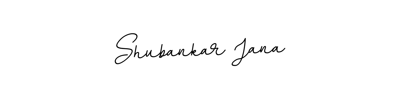 Make a beautiful signature design for name Shubankar Jana. With this signature (BallpointsItalic-DORy9) style, you can create a handwritten signature for free. Shubankar Jana signature style 11 images and pictures png