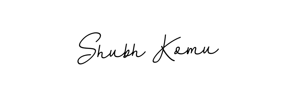 It looks lik you need a new signature style for name Shubh Komu. Design unique handwritten (BallpointsItalic-DORy9) signature with our free signature maker in just a few clicks. Shubh Komu signature style 11 images and pictures png