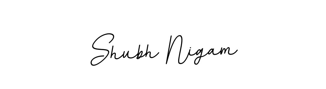 Also we have Shubh Nigam name is the best signature style. Create professional handwritten signature collection using BallpointsItalic-DORy9 autograph style. Shubh Nigam signature style 11 images and pictures png