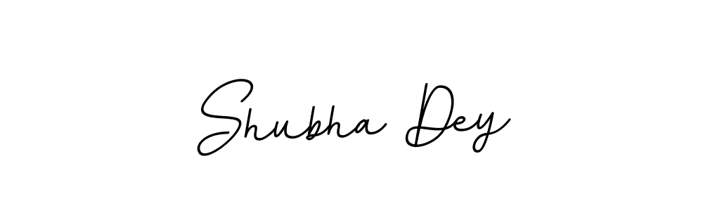 Make a beautiful signature design for name Shubha Dey. With this signature (BallpointsItalic-DORy9) style, you can create a handwritten signature for free. Shubha Dey signature style 11 images and pictures png