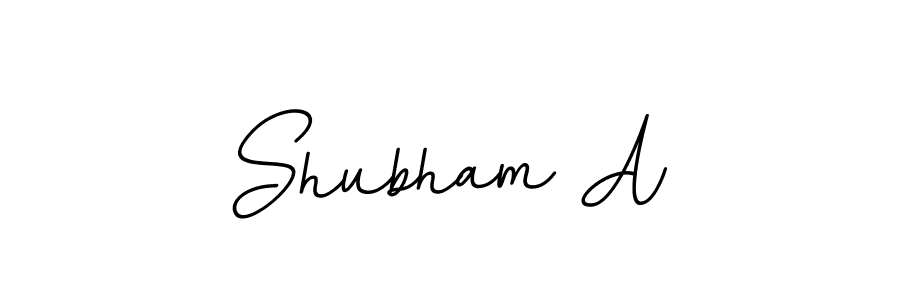 This is the best signature style for the Shubham A name. Also you like these signature font (BallpointsItalic-DORy9). Mix name signature. Shubham A signature style 11 images and pictures png