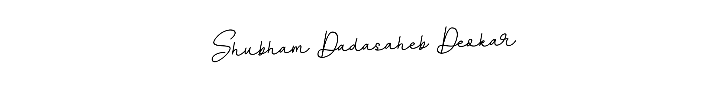 Make a beautiful signature design for name Shubham Dadasaheb Deokar. With this signature (BallpointsItalic-DORy9) style, you can create a handwritten signature for free. Shubham Dadasaheb Deokar signature style 11 images and pictures png