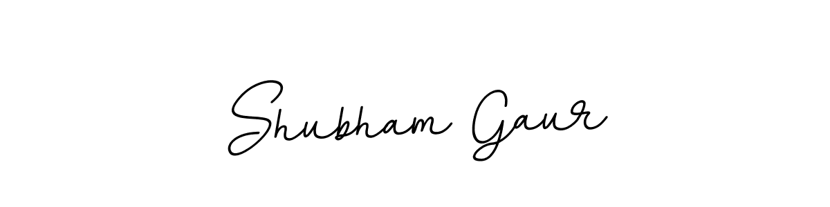 The best way (BallpointsItalic-DORy9) to make a short signature is to pick only two or three words in your name. The name Shubham Gaur include a total of six letters. For converting this name. Shubham Gaur signature style 11 images and pictures png