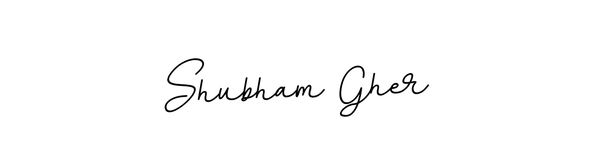 if you are searching for the best signature style for your name Shubham Gher. so please give up your signature search. here we have designed multiple signature styles  using BallpointsItalic-DORy9. Shubham Gher signature style 11 images and pictures png