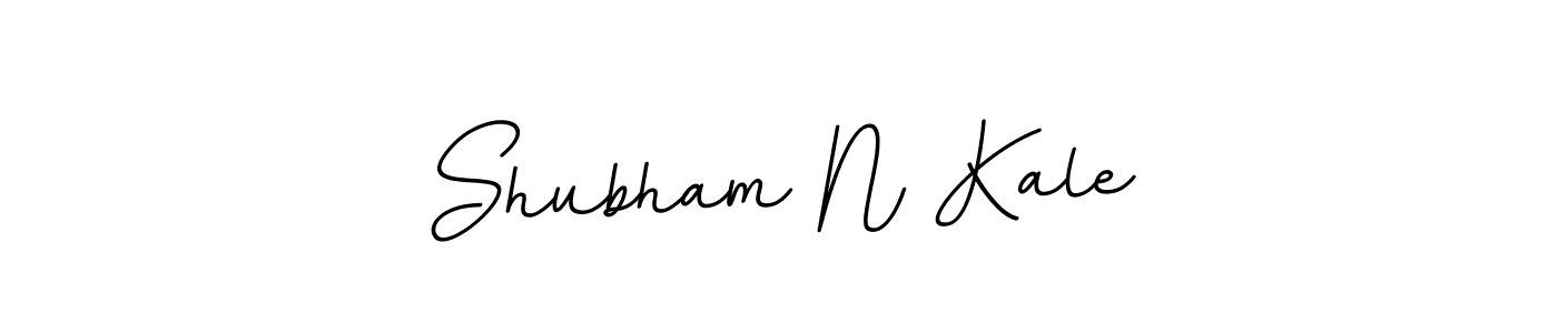 Make a beautiful signature design for name Shubham N Kale. With this signature (BallpointsItalic-DORy9) style, you can create a handwritten signature for free. Shubham N Kale signature style 11 images and pictures png