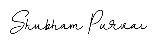 Quickly download Shubham Purvai name signature in high-resolution PNG using BallpointsItalic-DORy9 style. Ready to insert into PDFs and online applications. Shubham Purvai signature style 11 images and pictures png