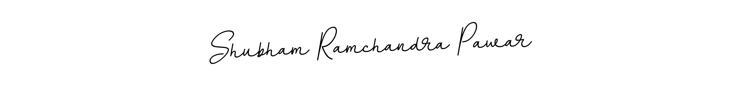 You should practise on your own different ways (BallpointsItalic-DORy9) to write your name (Shubham Ramchandra Pawar) in signature. don't let someone else do it for you. Shubham Ramchandra Pawar signature style 11 images and pictures png