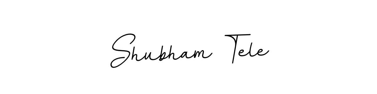 Create a beautiful signature design for name Shubham Tele. With this signature (BallpointsItalic-DORy9) fonts, you can make a handwritten signature for free. Shubham Tele signature style 11 images and pictures png