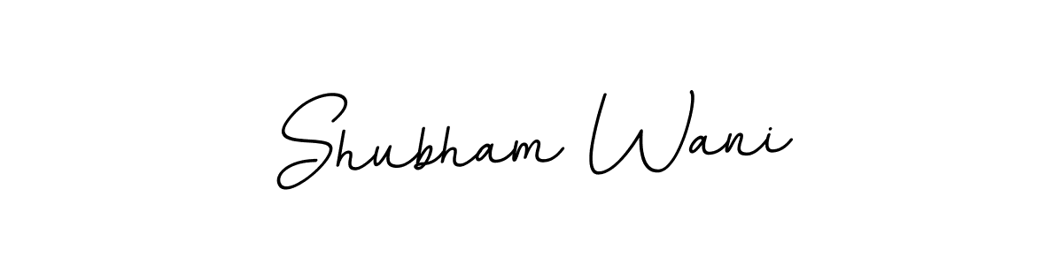 How to Draw Shubham Wani signature style? BallpointsItalic-DORy9 is a latest design signature styles for name Shubham Wani. Shubham Wani signature style 11 images and pictures png