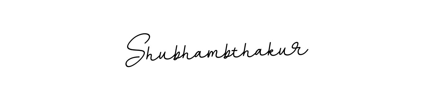 You should practise on your own different ways (BallpointsItalic-DORy9) to write your name (Shubhambthakur) in signature. don't let someone else do it for you. Shubhambthakur signature style 11 images and pictures png