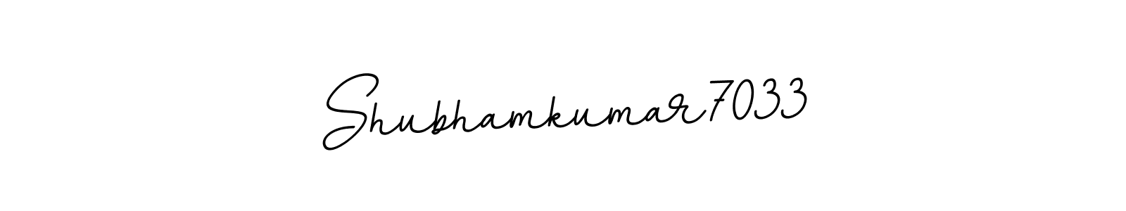 How to make Shubhamkumar7033 signature? BallpointsItalic-DORy9 is a professional autograph style. Create handwritten signature for Shubhamkumar7033 name. Shubhamkumar7033 signature style 11 images and pictures png